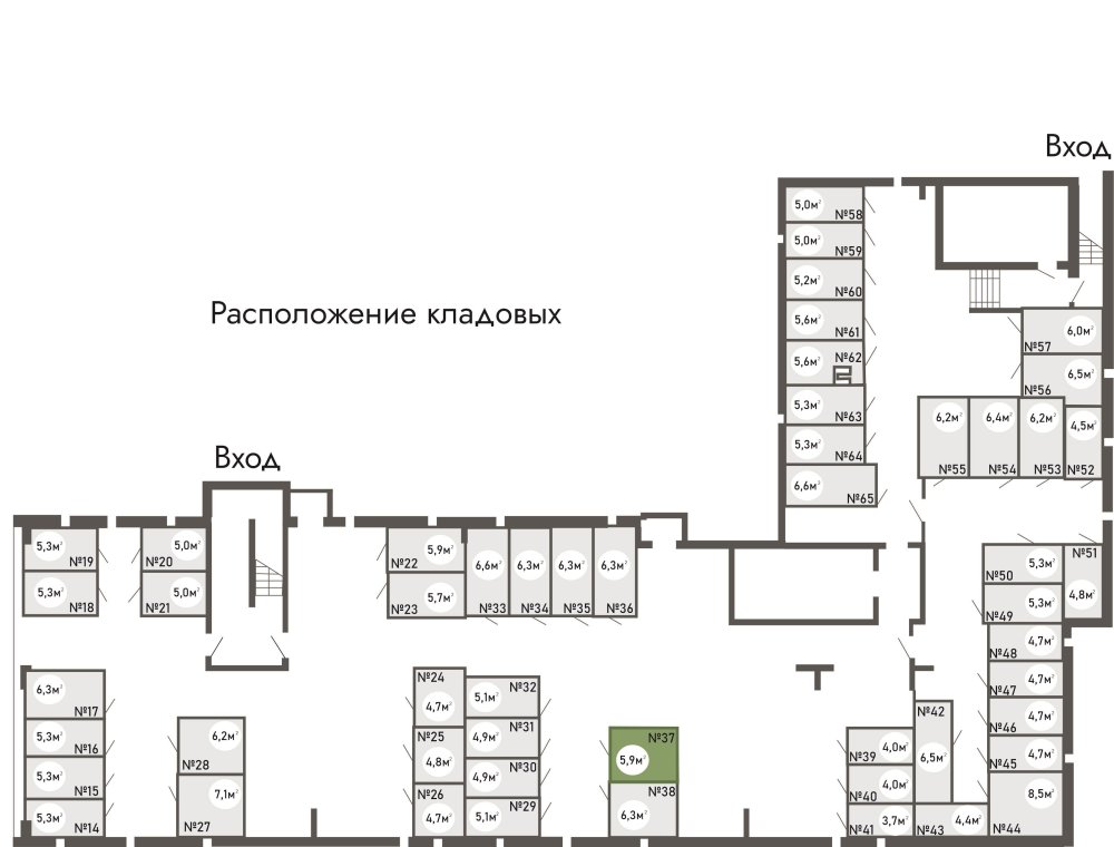 купить кладовку ЖК Равновесие, д.1, кладовая №37 в петрозаводске