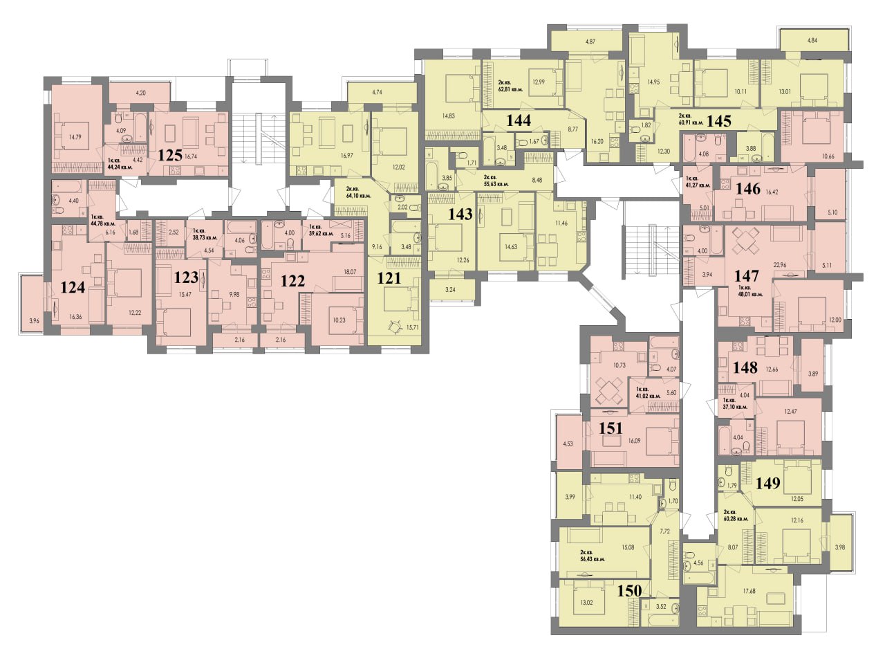 ЖК Равновесие, д1, кв.151