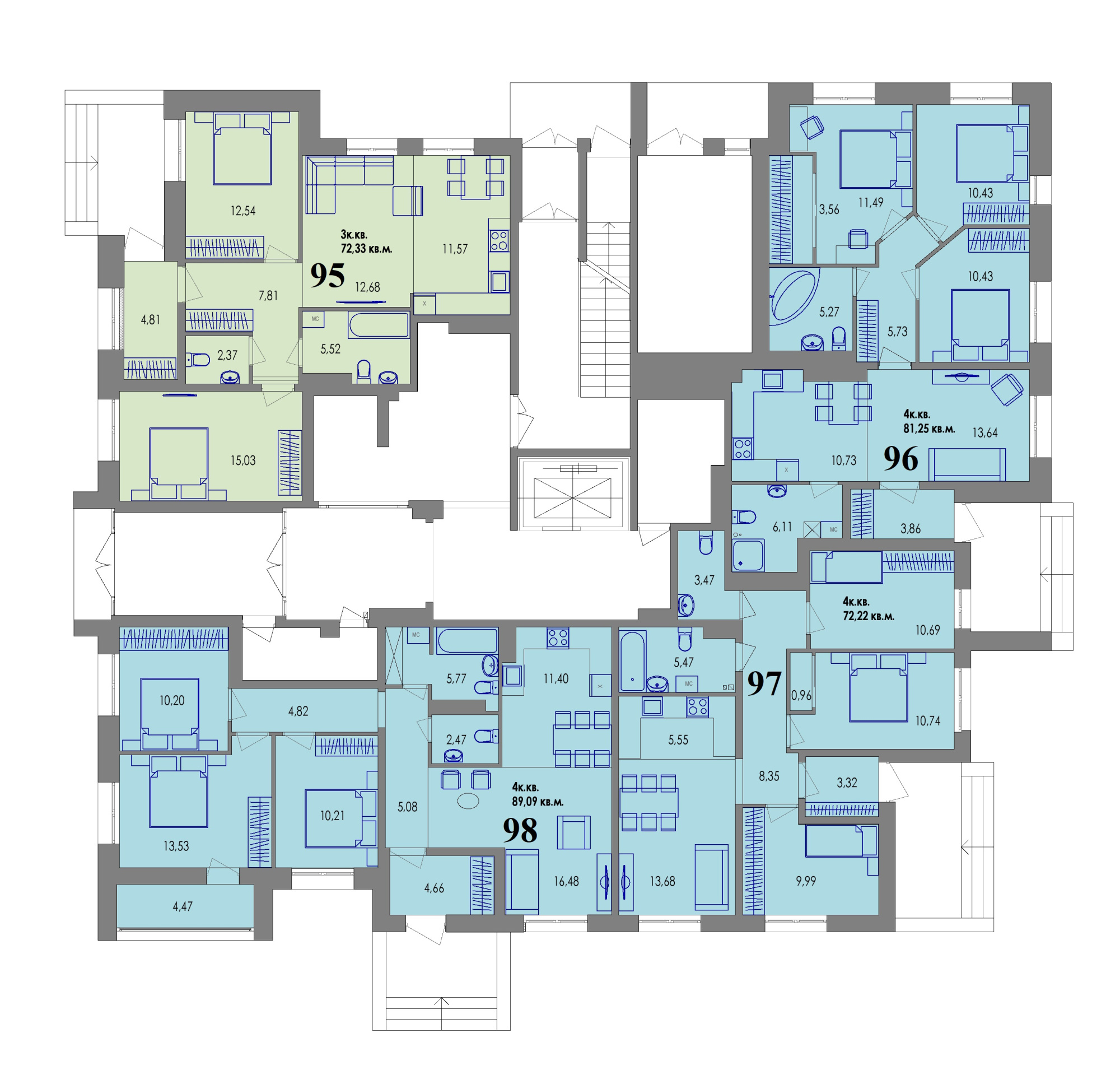 ЖК Равновесие, д1, кв.97