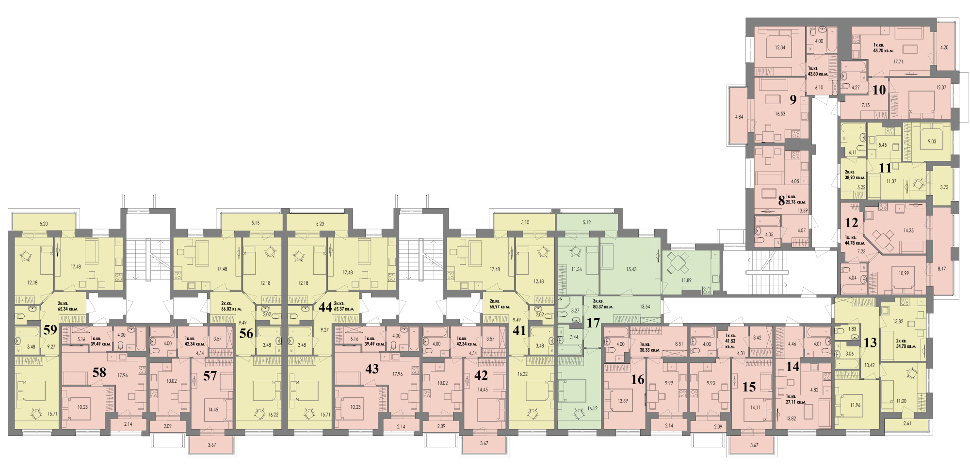 ЖК Равновесие, д1, кв.17