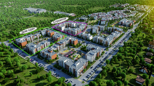 купить квартиру 1 комната, 42.6 кв.м. №75 в петрозаводске