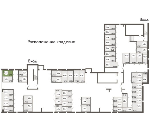 купить кладовку ЖК Равновесие, д.1, кладовая №19 в петрозаводске