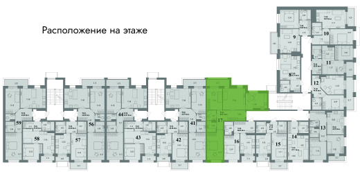 купить квартиру 3 комнаты, 79.2 кв.м. №17 в петрозаводске